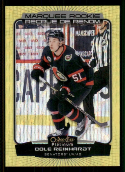 Cole Reinhardt [Neon Yellow Surge] #247 [Rookie]