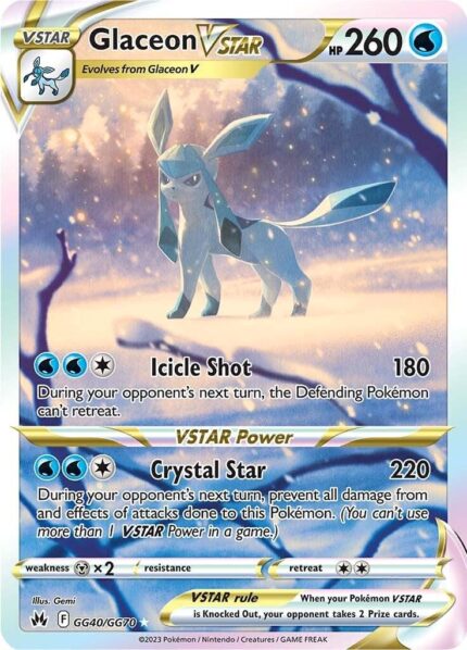 Glaceon VSTAR #GG40