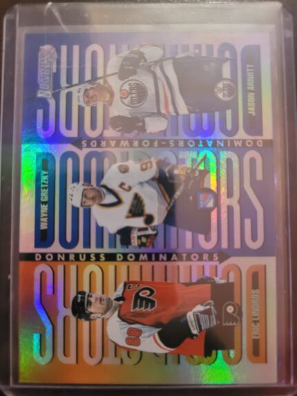 Lindros, Arnott and Gretzky Donruss Dominators 3963/5000 #5