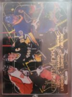 Lindros, Lemieux and Gretzky Fleer NHL Picks Dream Lines #1 [Slabbed]