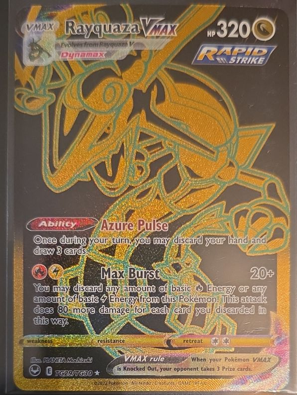rayquaza vmax Rayquaza VMAX #TG29 - Image 1